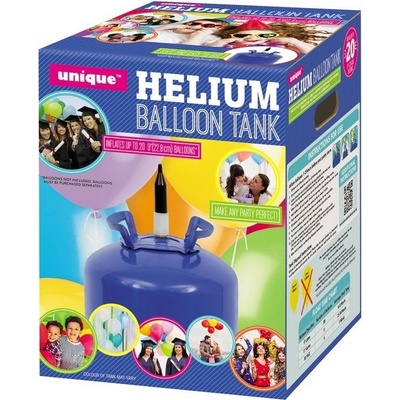 Unique HELIUM na 20 balónků o průměru 9 23cm