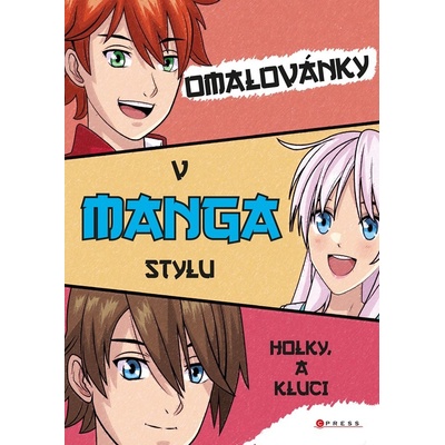 Omalovánky v manga stylu Holky a kluci