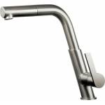 Deante Кухненски смесител с издърпващ се душ Deante Silia сив (BQS_F73M)
