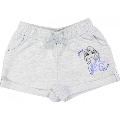 dívčí kraťasy Frozen 52079520 světle šedý melír šedá