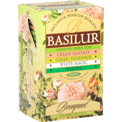 Basilur Assorted Green Bouquet 25 x 1,5 g