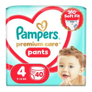 Pampers Premium Pants VP S4 (40 бр. /фол)