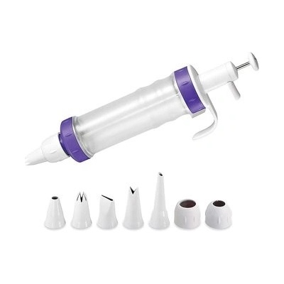 Alum Zdobička na dorty s pěti vyměnitelnými špičkami – Zbozi.Blesk.cz