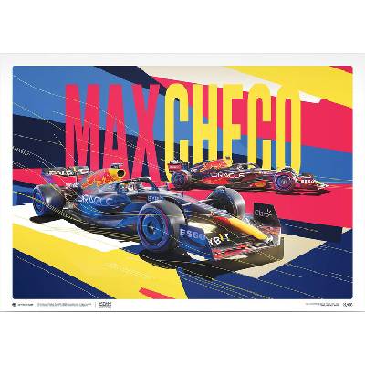 Umělecký tisk Oracle Red Bull Racing - Team - 2022 - Mini Poster, Automobilist, 30 × 21 cm