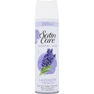 Gillette Satin Care Lavender Touch гел за бръснене с лавандула 200 ml за жени