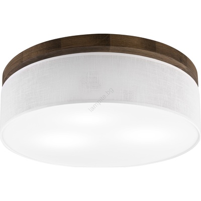 Brilagi - LED таванно осветително BELLADONNA 3xE27/15W/230V, Ø50 см, бяло/дъб ор (BG1367)