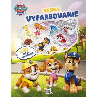 Veselé vyfarbovanie so super samolepkami Labková patrola - neuvedený autor