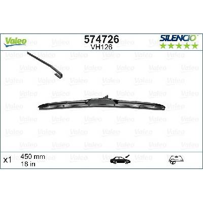 VALEO Stieracia lišta 574726