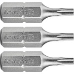 Fortum Връх FORTUM TORX, комплект от 3, T 9 x 25 мм, S2 4741409 (4741409)