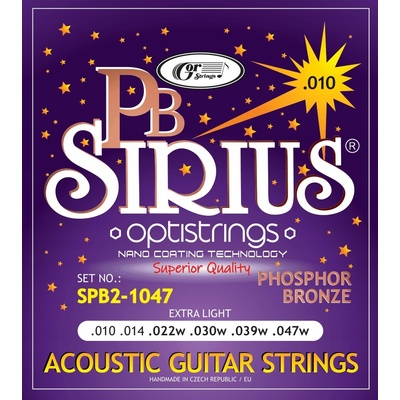 GorStrings SPB2 1047 Struny pro akustickou kytaru