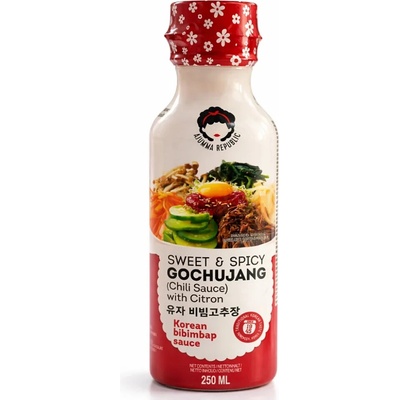 Ajumma Republic Kórejská sladká a pikantná chilli omáčka s yuzu 250 ml