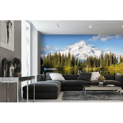 DIMEX ART Самозалепваща се флизелинова фототапета връх глейшър във вашингтон 375 x 250 см