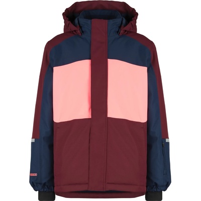 Heber Peak Детско ски яке Heber Peak Kids PinusHe. Ski Jacket - Grape Red Multi - размер 140 (EU) (703-4800-0215)