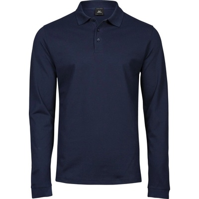 TeeJays polokošile TJ 1406 elastická dlouhý rukáv pánská COT-18140600301 navy
