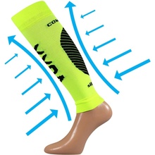 Voxx Protect Unisex kompresné na lýtko neón žltá