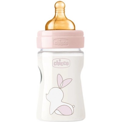 Chicco fľaša dojčenská Original Touch latex dievča V000924 150ml