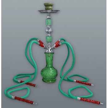 HOOKAH 44cm zelená