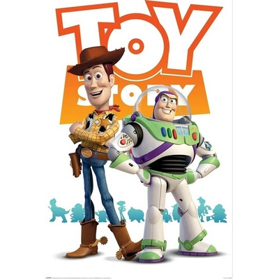 Plagát, Obraz - Toy Story - Woody N Buzz, 61 × 91.5 cm