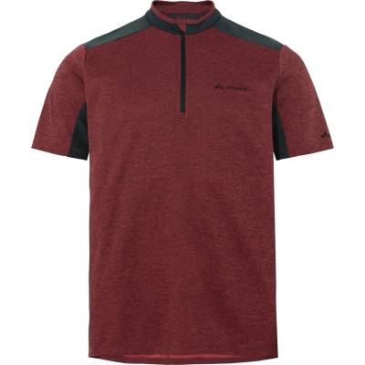 Vaude Мъжка фланелка с къс ръкав за колоездене Vaude Tamaro Half Zip Shirt IV Cycling jersey - Redeva - размер 3XL (056-3633-0416)
