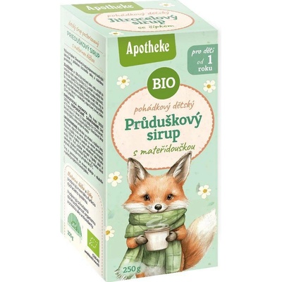 Apotheke Bio Pohádkový sirup Průduškový 250 g