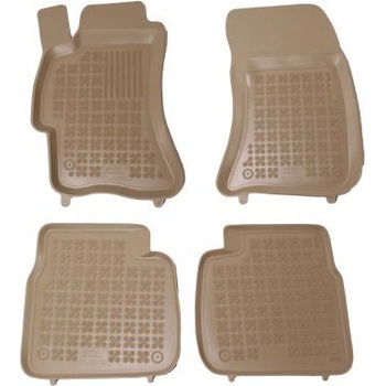 Rezaw-Plast Гумени стелки за SUBARU Impreza (2007-2011) / Forester (2008-2013) / Legacy (2004-2009) - тип леген бежови