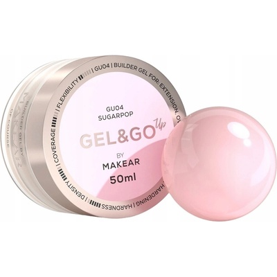 Makear gel GU04 Gel Go Up Sugarpop 50 ml