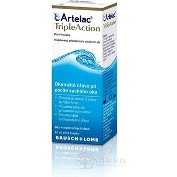Bausch & Lomb oční kapky Artelac TripleAction 10 ml
