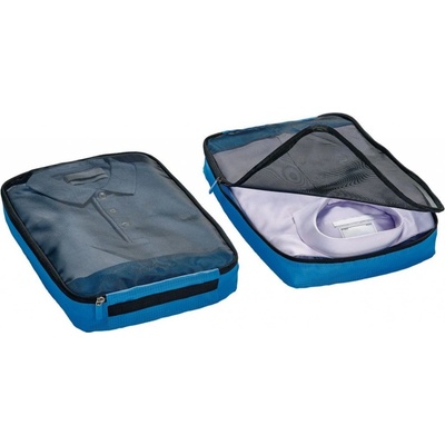 Go Travel sada obalů Twin Packing Cubes royal blue