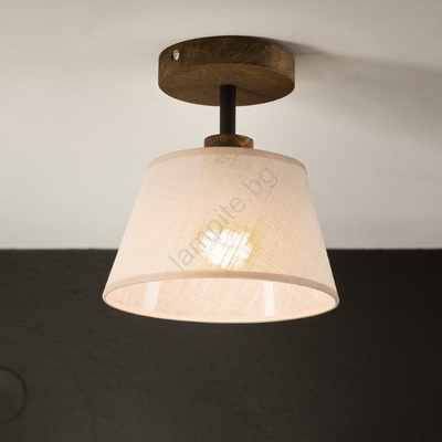 Brilagi - LED плафониера ANTHONY 1xE14/60W/230V дъб/орех/беж (BG1440)