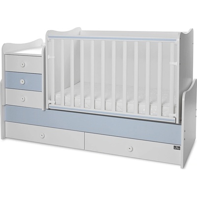 Lorelli ЛЕГЛО maxi plus new 70/160 БЯЛО/baby blue-3box (3800166107615)