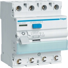 Hager 3P+N 40A/30mA typ A CDS440D