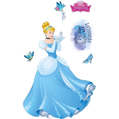 Komar Samolepicí vliesová fototapeta Cinderella XXL rozměry 127 x 200 cm