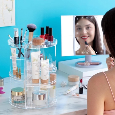 InnovaGoods Rotačný organizér pre make-up Rolkup