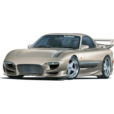 Aoshima The Tuned Car No.77 Veilside Combat Model Fd3S Rx-7 '99 Mazda Plastic Model 1:24