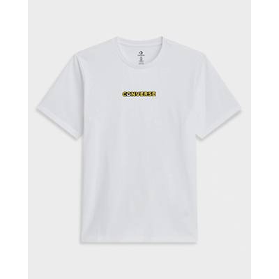 Converse x Mimoni Logo tričko CVM6T225 WHT White