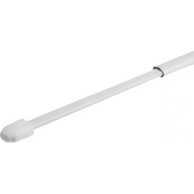 Vitrážková tyč 40 - 70 cm, plochá, biela
