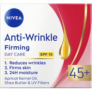 Nivea Anti-Wrinkle Стягащ дневен крем, 45+, 50 ml