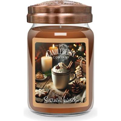 Candleberry Candle Sváteční kávička 624 g