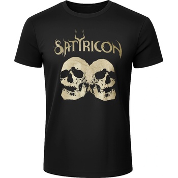 NNM мъжка тениска SATYRICON - Double Skull Tour 2025 - BLACK - SAT2025-05-06-002