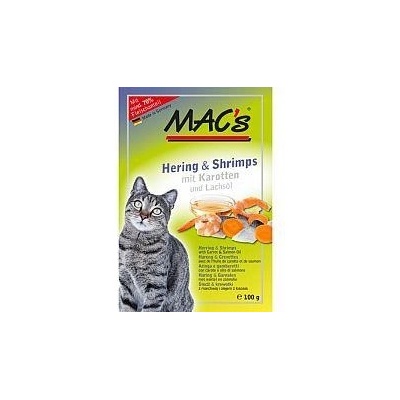 MACs cat HERING/SHRIMPS 100 g