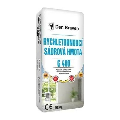 Den Braven Sádrová omítka rychletuhnoucí G400 20kg