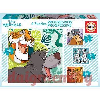 Image 1 of Educa Пъзел educa 18628 - 73 части - Дисни животни 2 (edu18628)