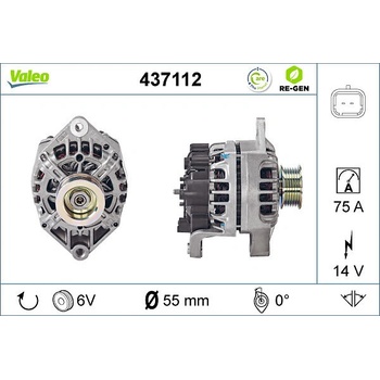 generátor VALEO 437112