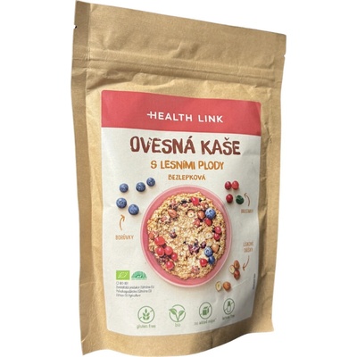Health Link Bio Ovsená kaša s lesnými plodmi 300 g