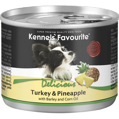 Kennels' Favourite krůta a ananas s kukuřičným olejem 200 g