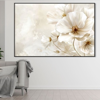 Image 1 of Decono Картина Нежни Бели Цветя