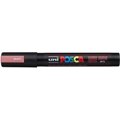 uni Декоративен маркер, 1, 8-2, 5 мм, UNI "Posca PC-5M", червен металик 286849000 (286849000)