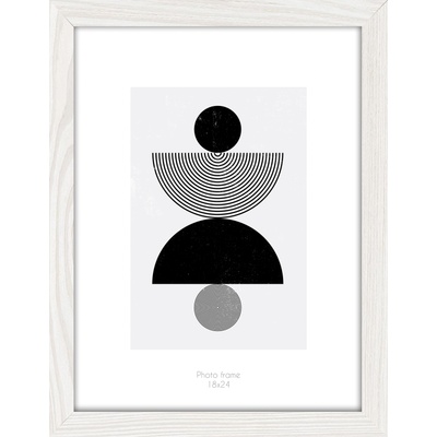 STYLER Рамка за снимки Kyoto 18 x 24 см бяла (RA-15085)