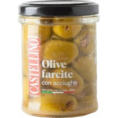 Castellino olivy plnené artičokmi 212 g