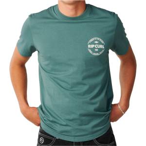 Rip Curl Мъжка тениска Rip Curl Staple Tee T-shirt - Muted Green (217-0614-0412)